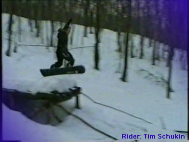 Rider Tim trying to impress us